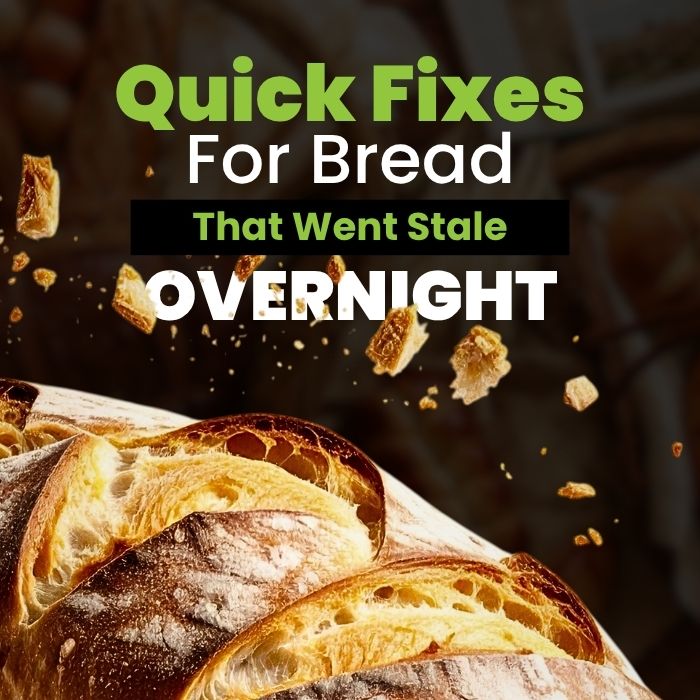 How to revive stale bread quickly at home